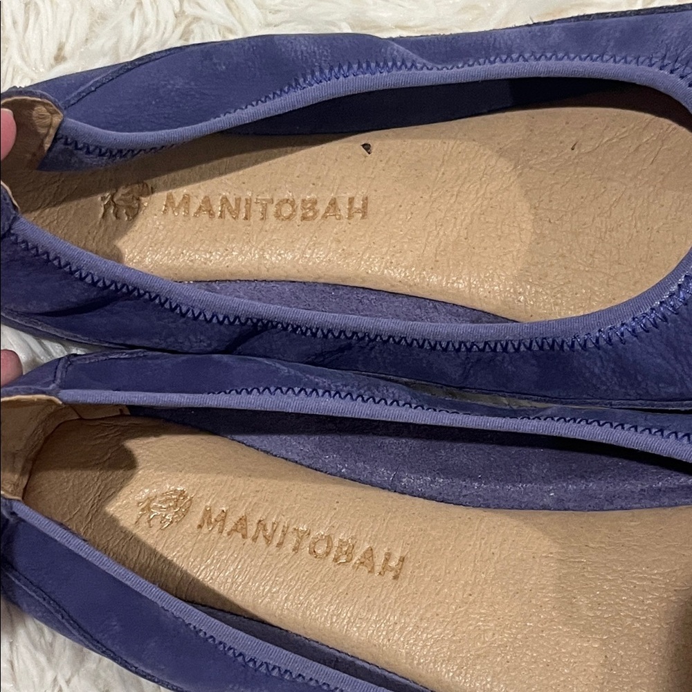 Manitobah Butterfly leather ballet flats, size 9. - Picture 7 of 9